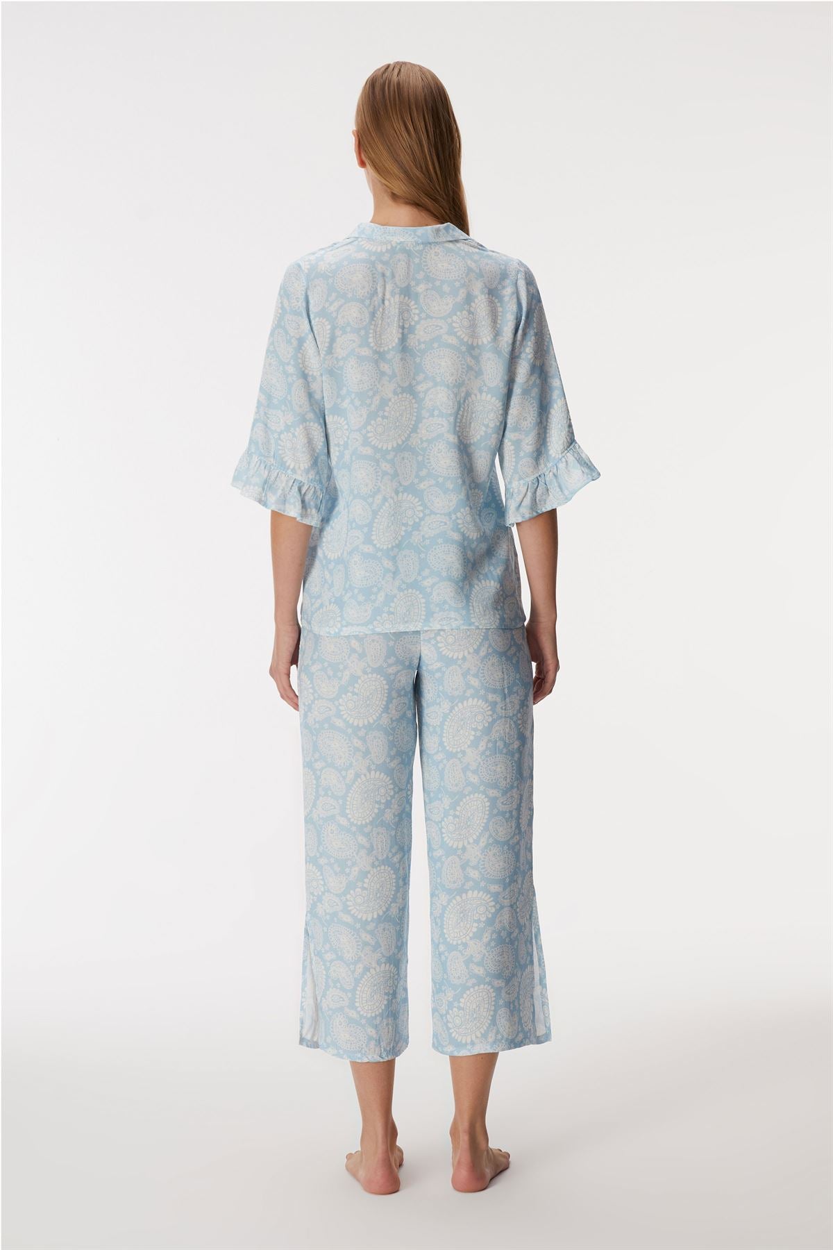 Glory 11353 Women's Short Sleeve Shirt & Pants Set