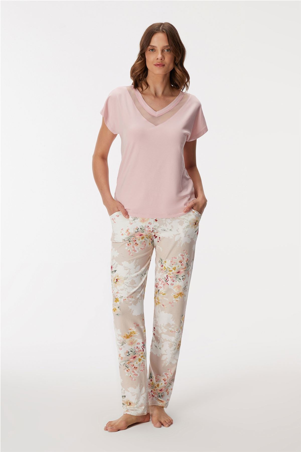 Blossom 11354 Women's T-Shirt & Pants Set