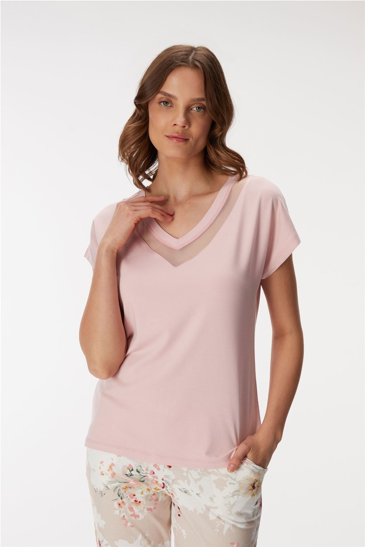 Blossom 11354 Women's T-Shirt & Pants Set