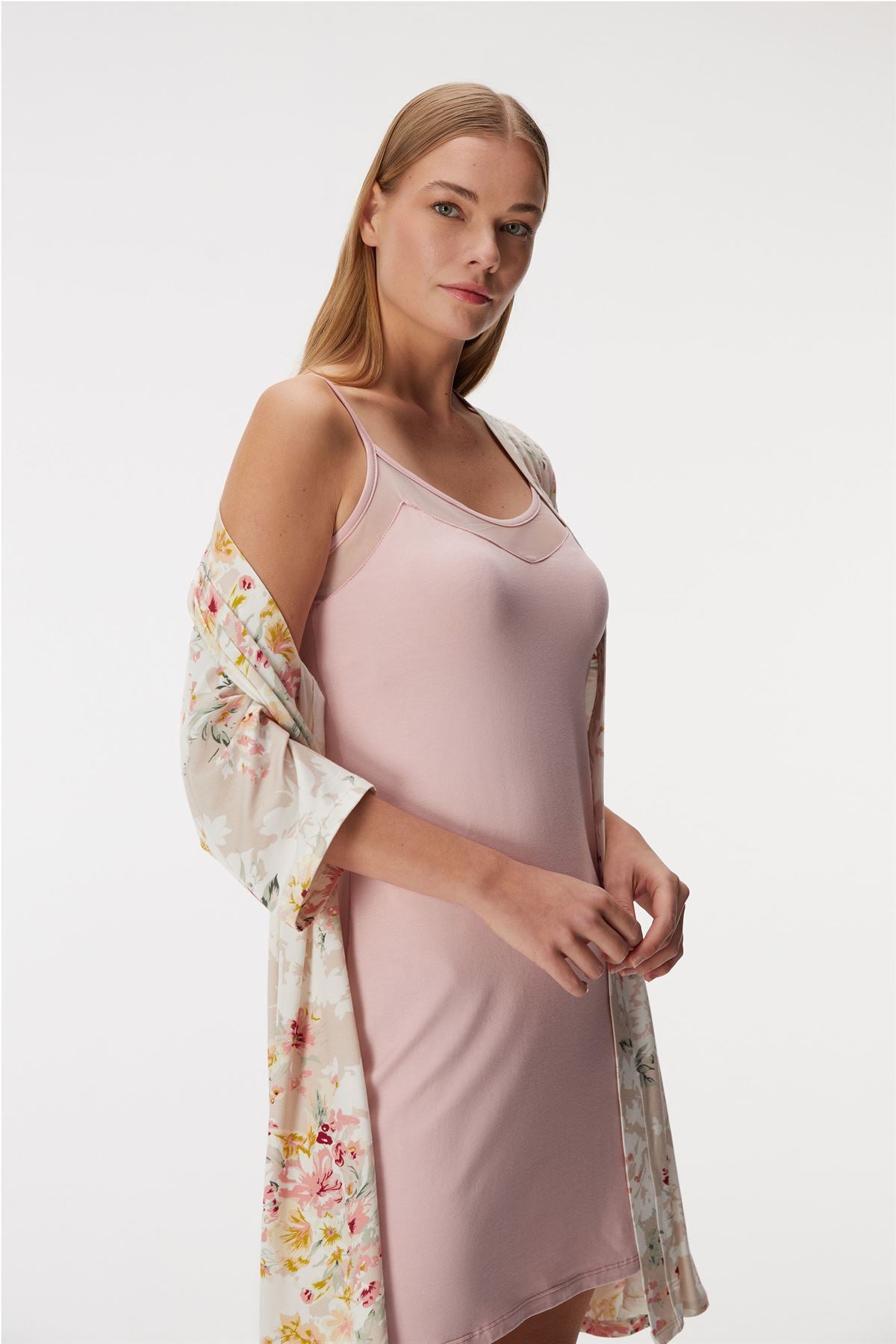 Blossom 11356 Women's Gown & Nightdress Set