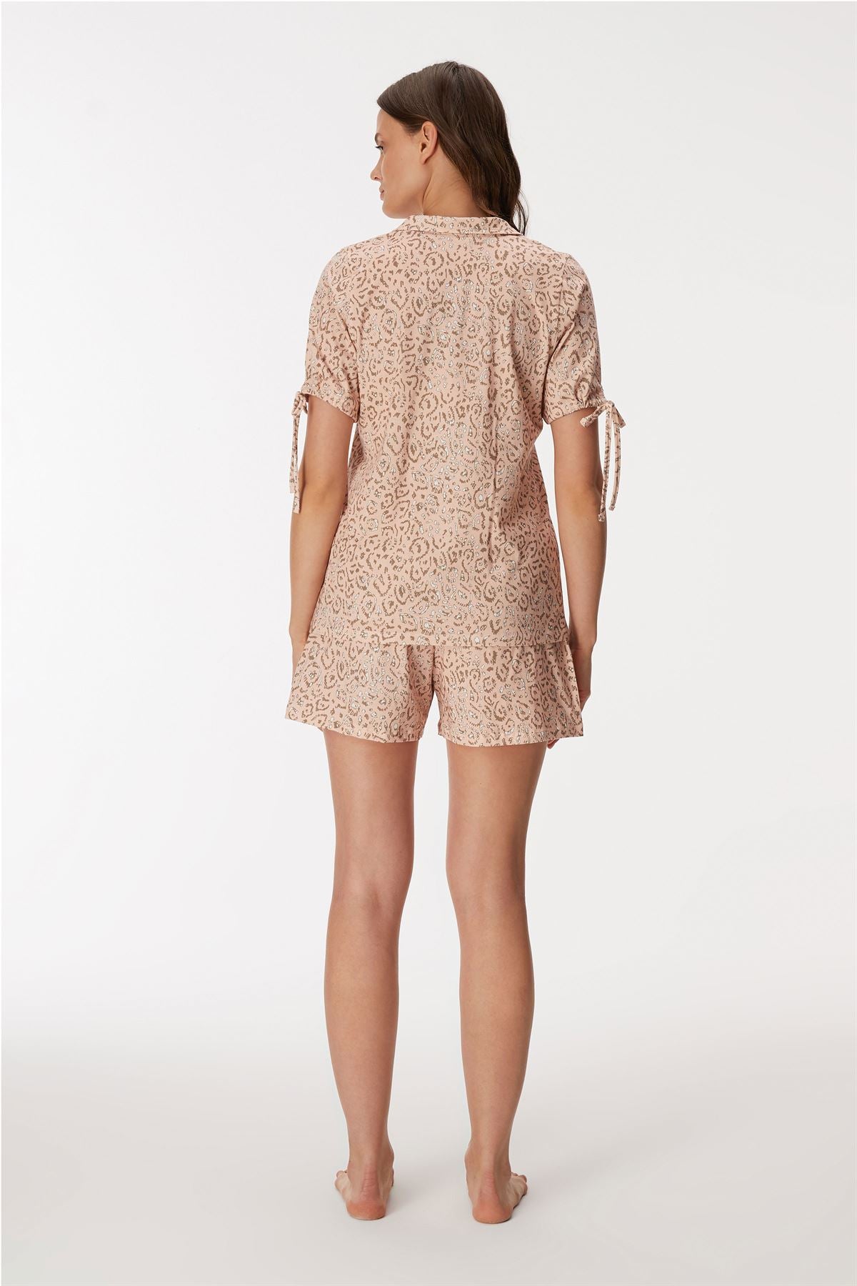 Liatris 11369 Women's Short Sleeve Shirt & Shorts Set