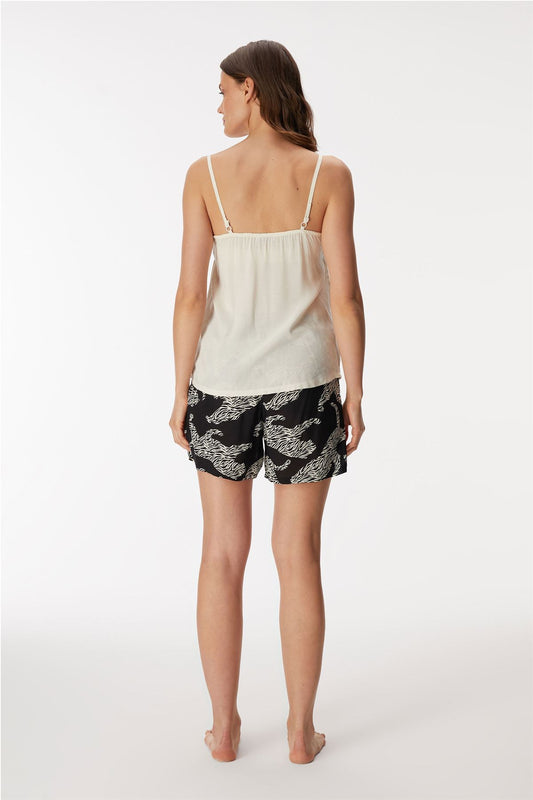 Lilly 11390 Women's Top & Shorts Set