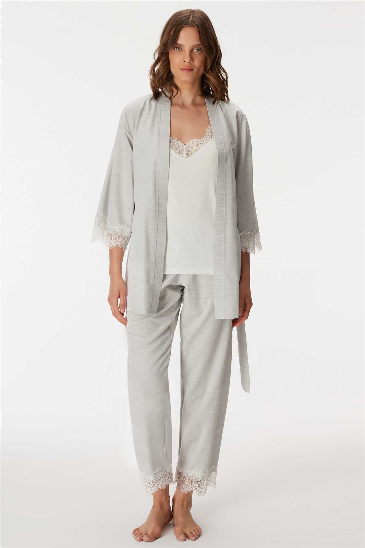 Emily 11403 Women's Gown, Camisole & Pants Set