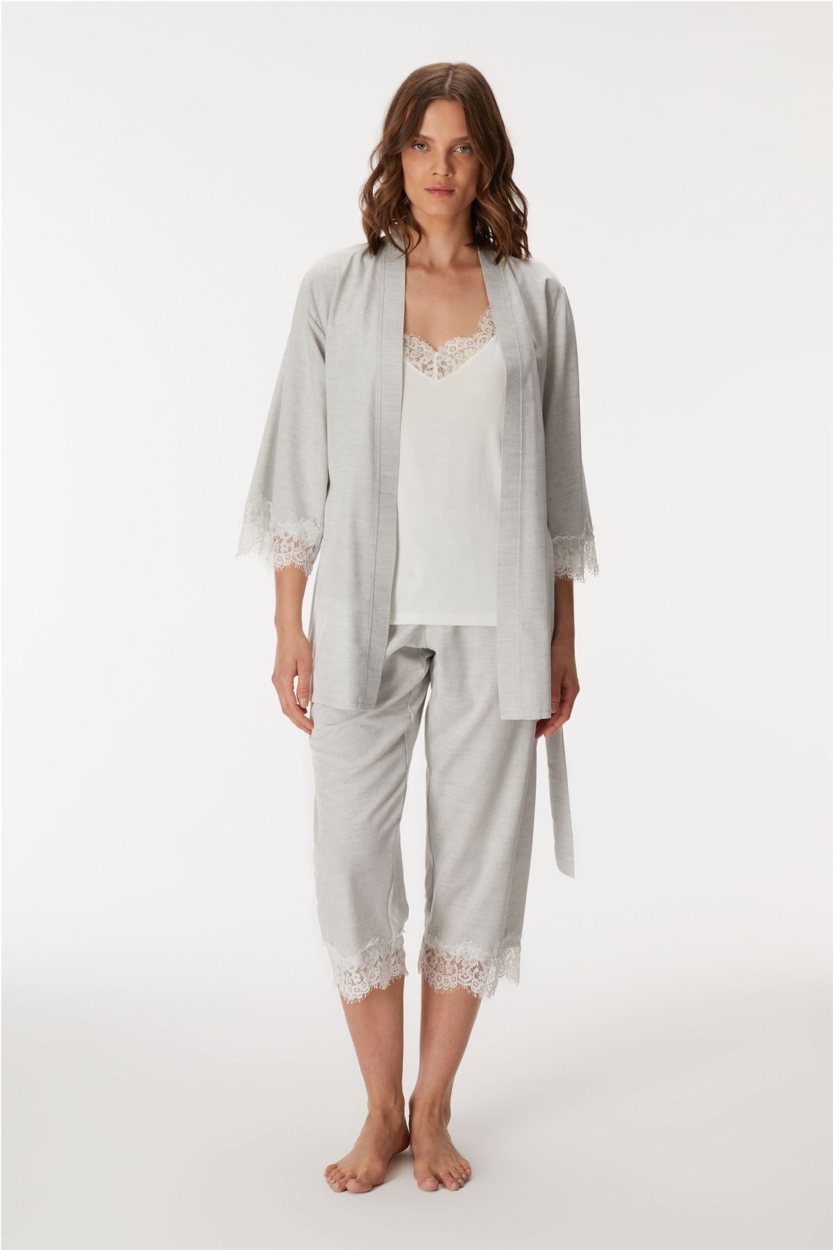 Emily 11403 Women's Gown, Camisole & Pants Set