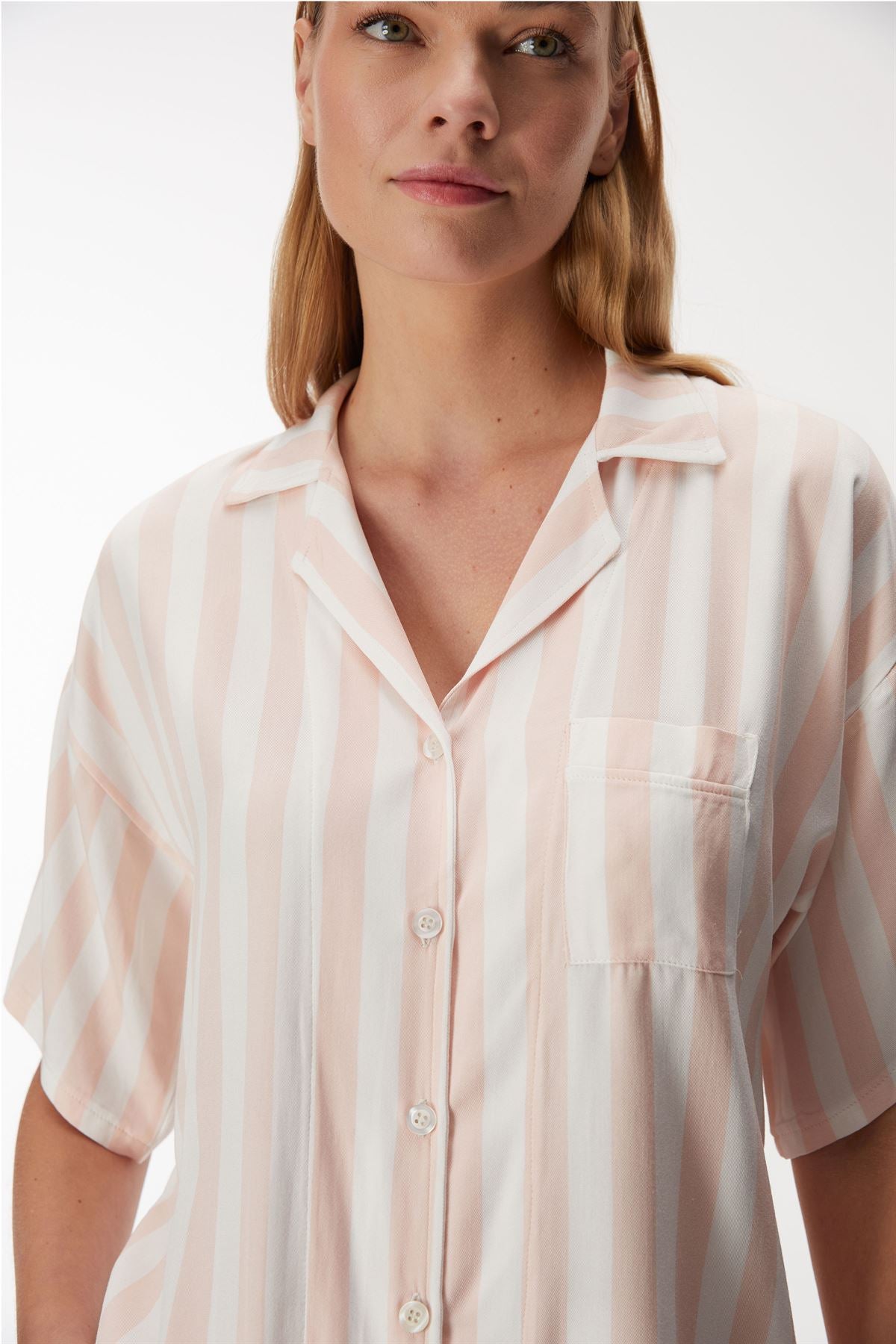 Blossom 11406 Women's Short Sleeve Shirt & Pants Set