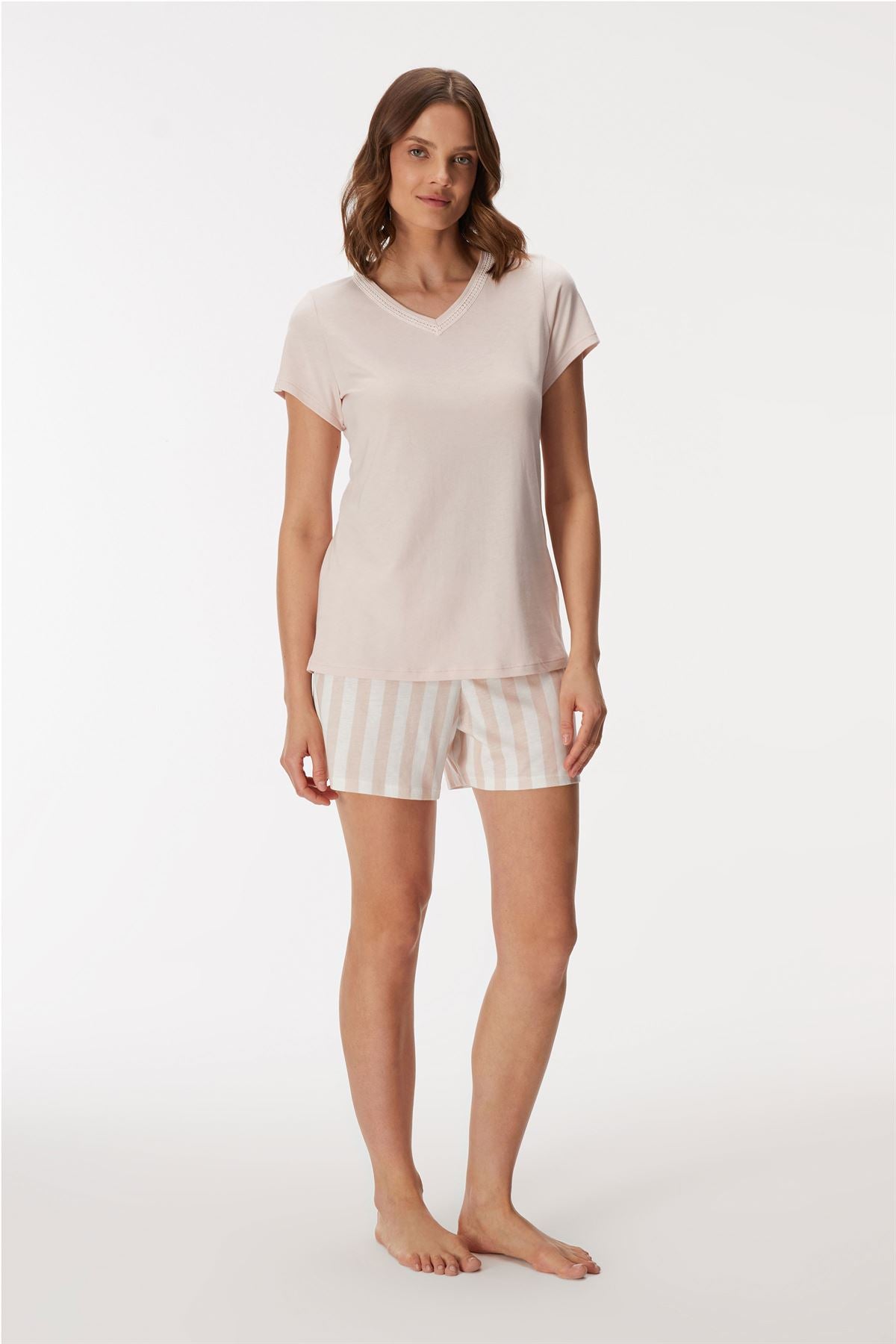 Blossom 11407 Women's T-Shirt & Shorts Set