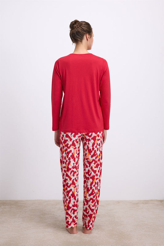 Bellis 11562 Women's Longsleeve T-Shirt & Pants Set