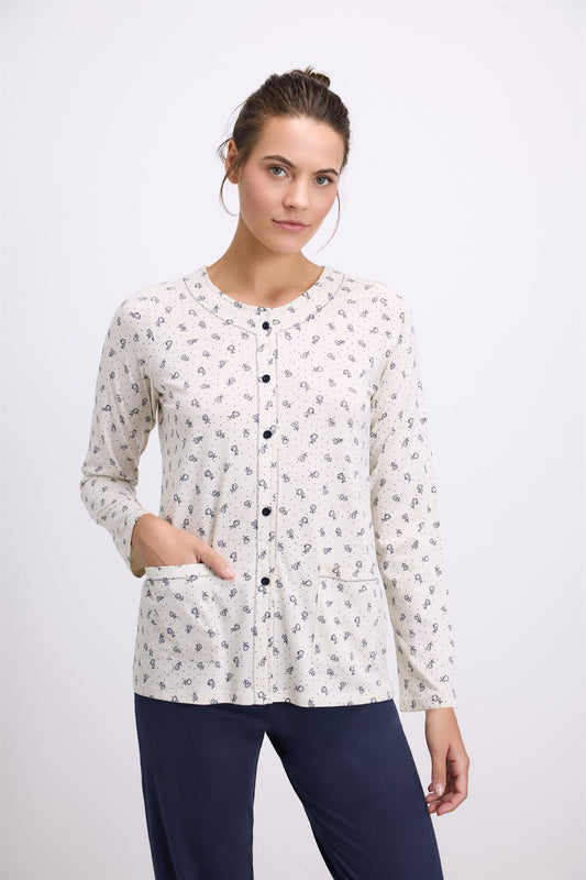 Salvia 11620 Women's Long Sleeve Shirt & Pants Set