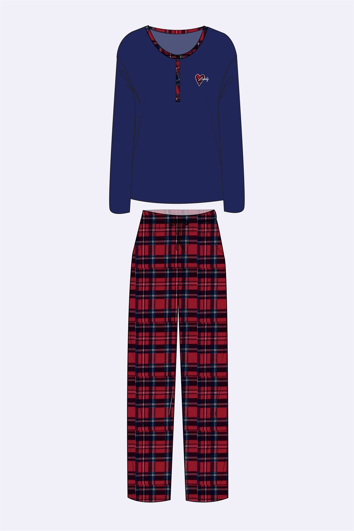 Lupine 11643 Women's Longsleeve Sweatshirt & Pants Set