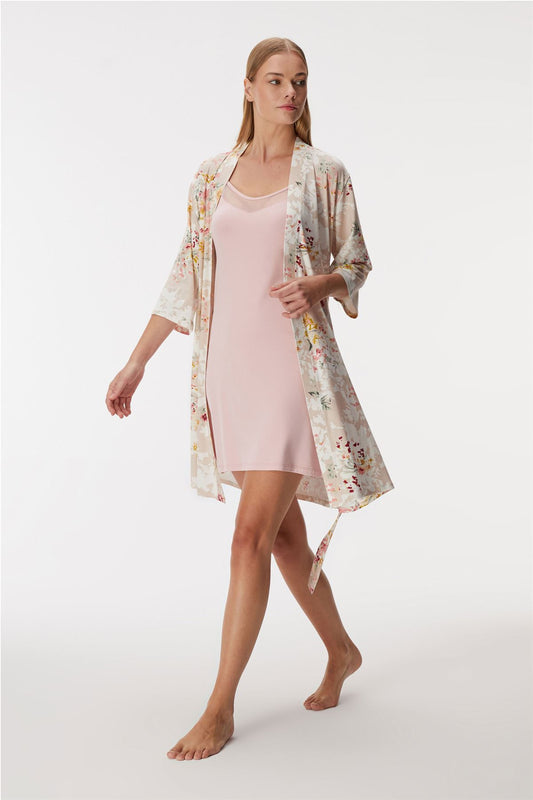 Blossom 11356 Women's Gown & Nightdress Set