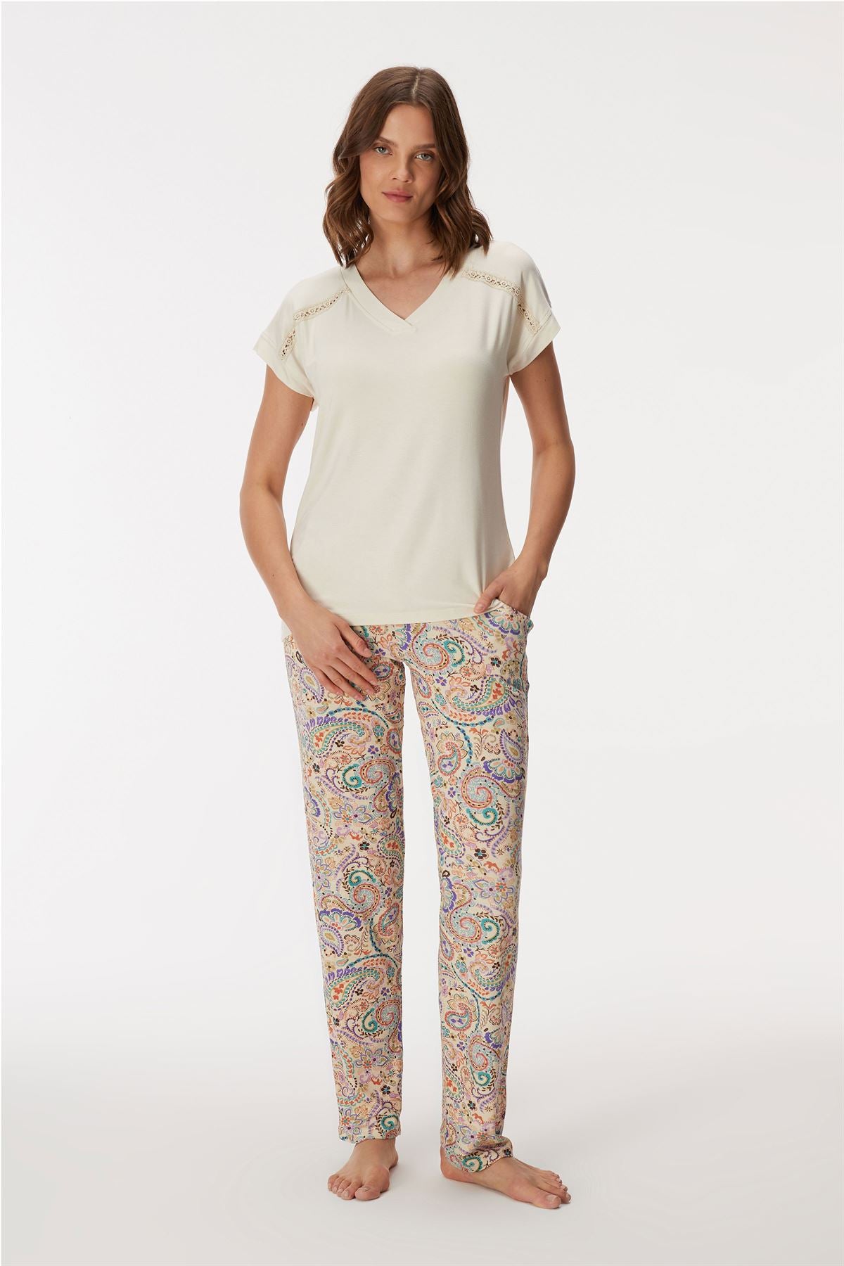 Paradise 11357 Women's T-Shirt & Pants Set