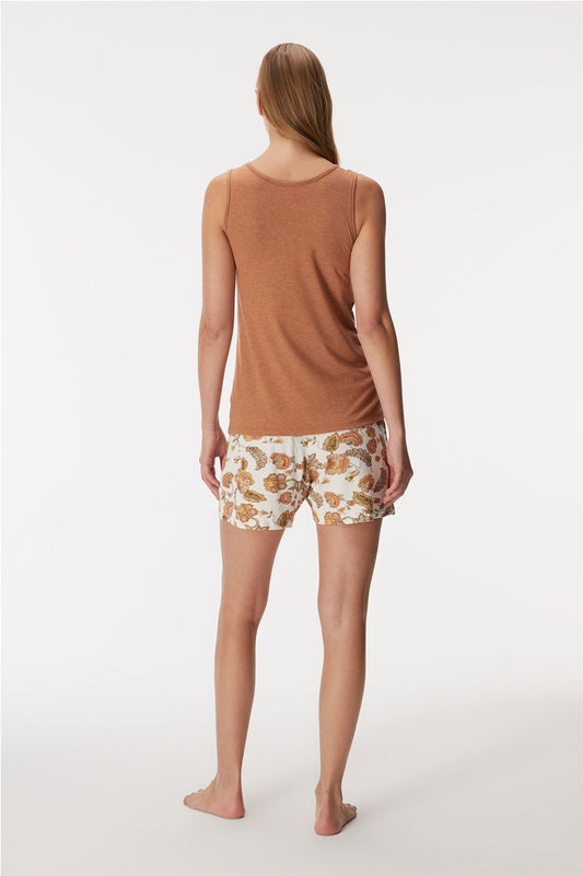 Irises 11366 Women's Top & Shorts Set