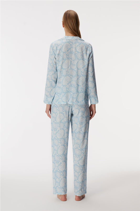 11425 Women's Long Sleeve Shirt & Pants Set