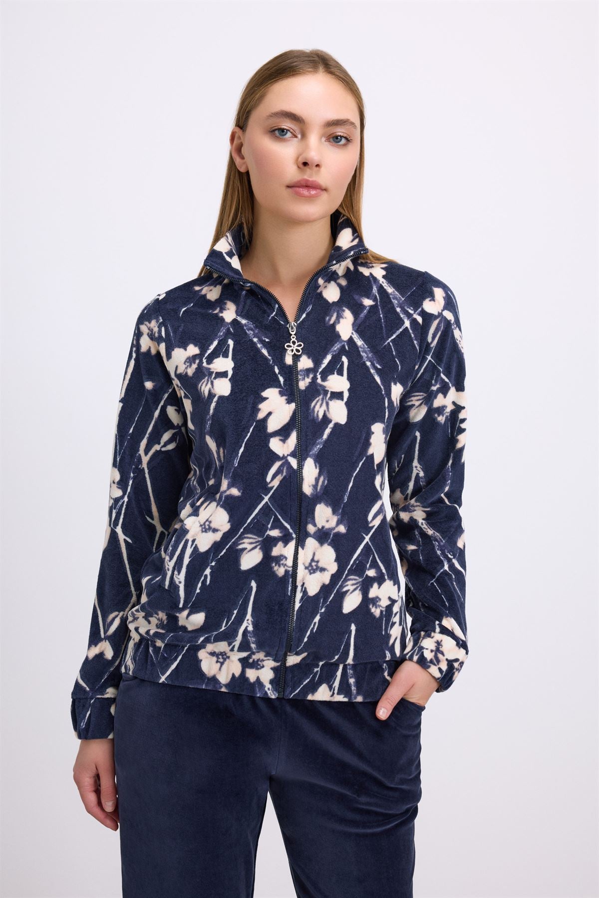 Anemon 11535 Women's Longsleeve Sweatshirt & Pants Set