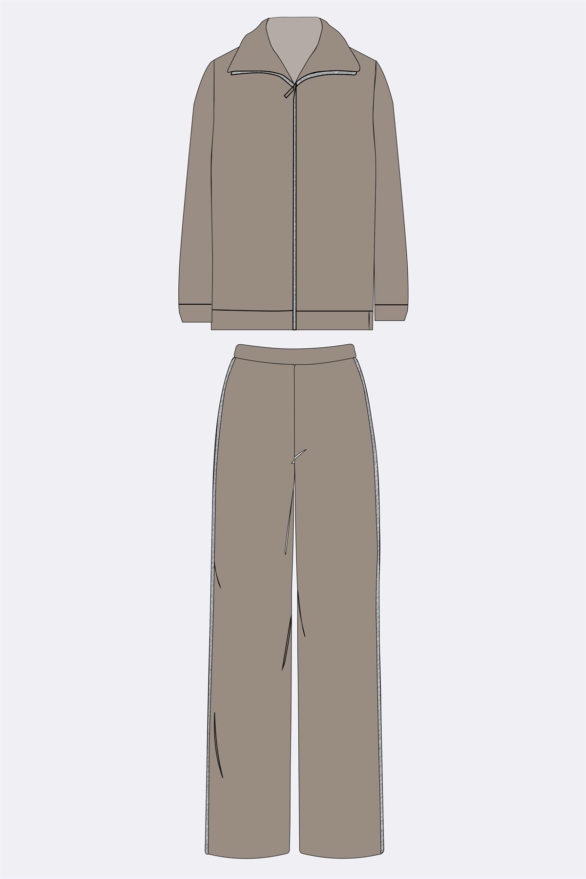 Echium 11548 Women's Longsleeve Sweatshirt & Pants Set