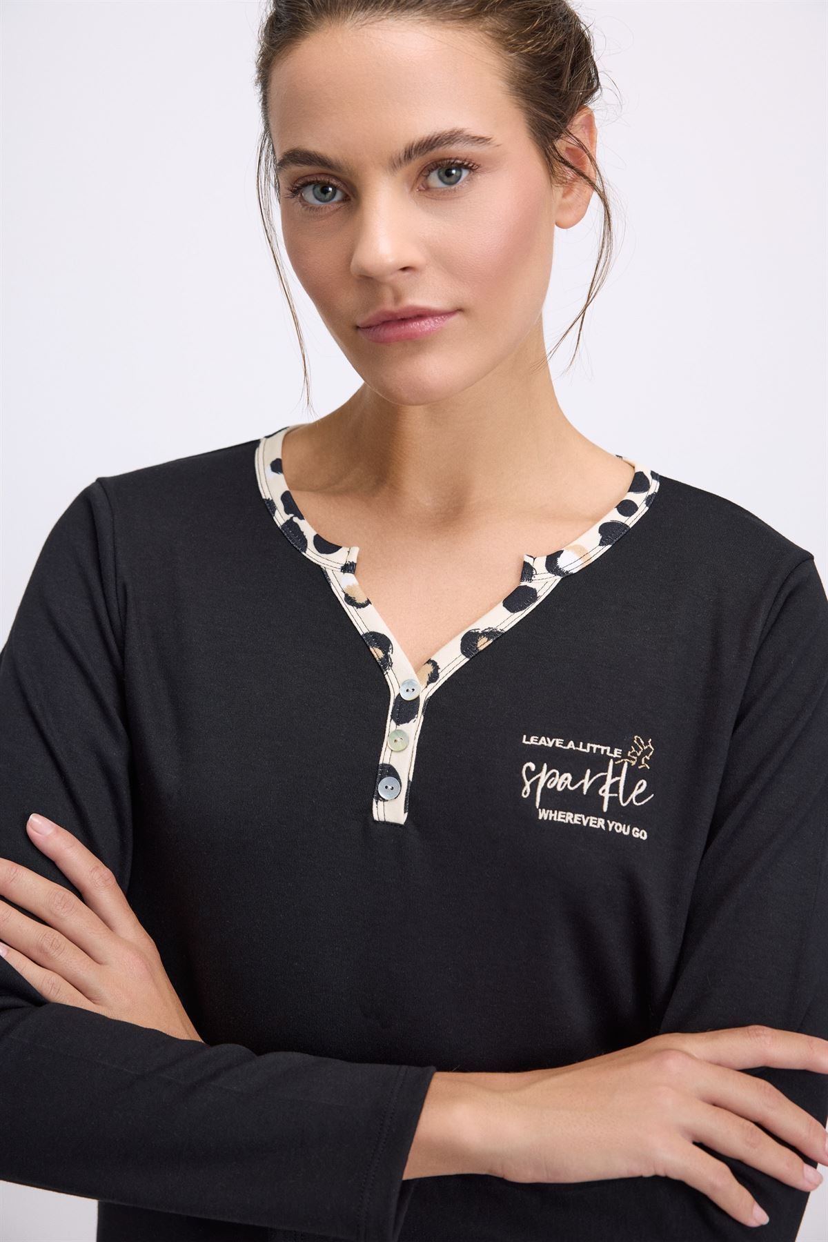 Columbine 11549 Women's Longsleeve T-Shirt & Pants Set