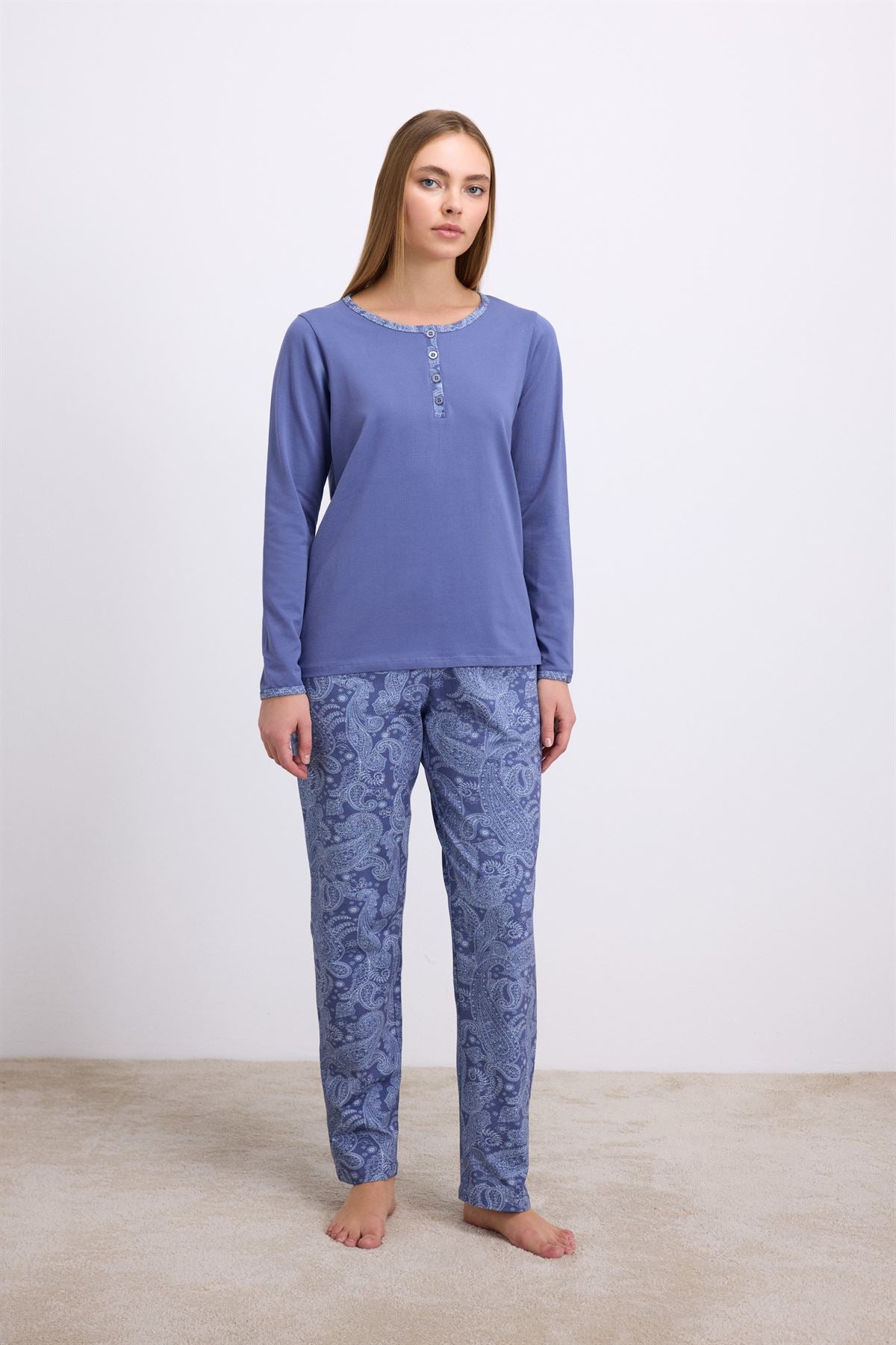 Clematis 11566 Women's Longsleeve T-Shirt & Pants Set