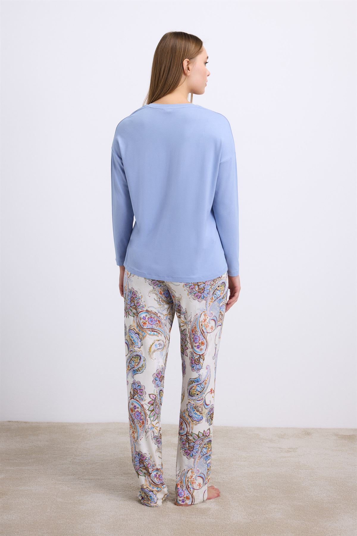 Alyssum 11569 Women's Longsleeve T-Shirt & Pants Set