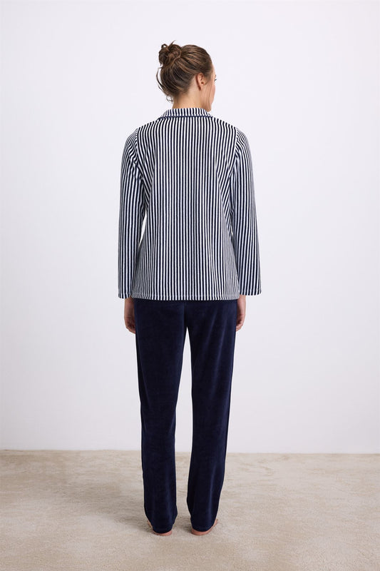 Felicia 11575 Women's Long Sleeve Shirt & Pants Set