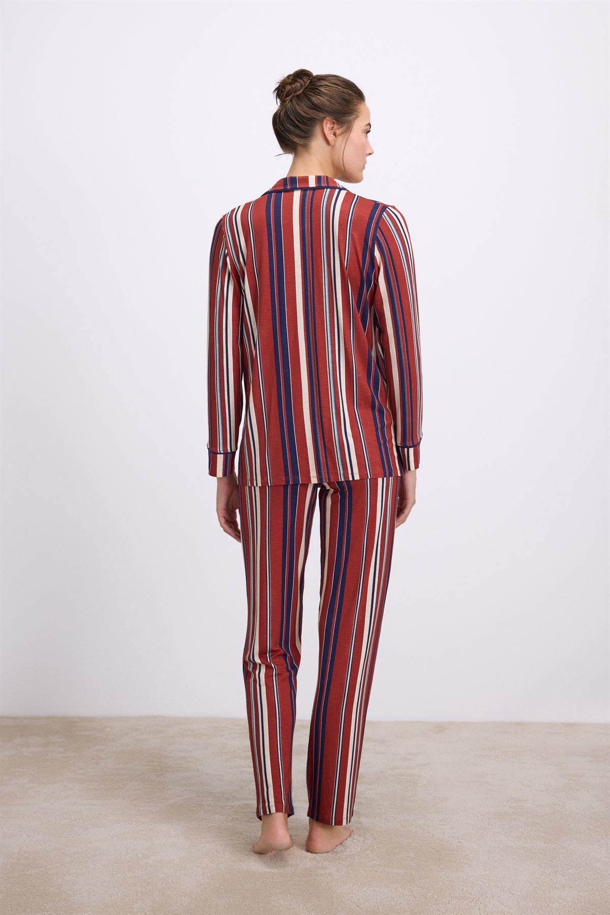 Helenium 11578 Women's Long Sleeve Shirt & Pants Set