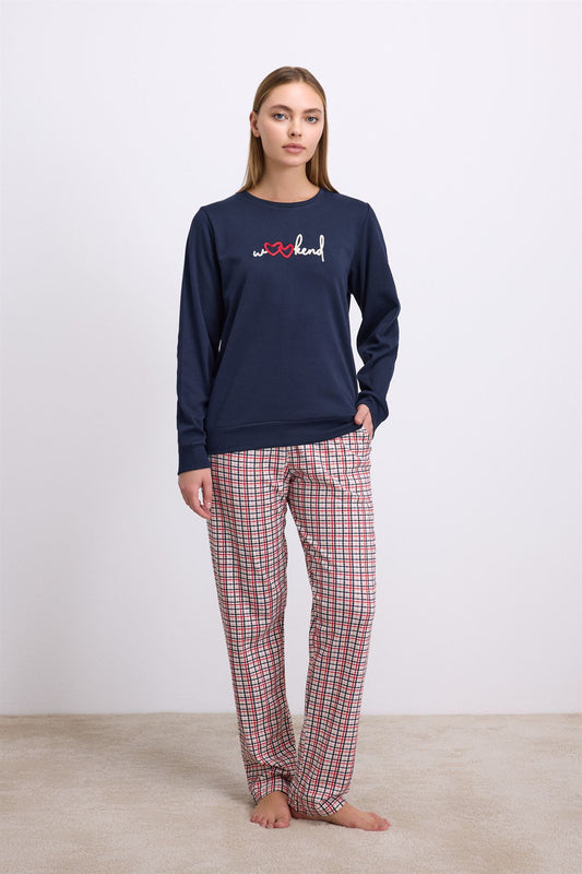 Felicia 11585 Women's Longsleeve Sweatshirt & Pants Set