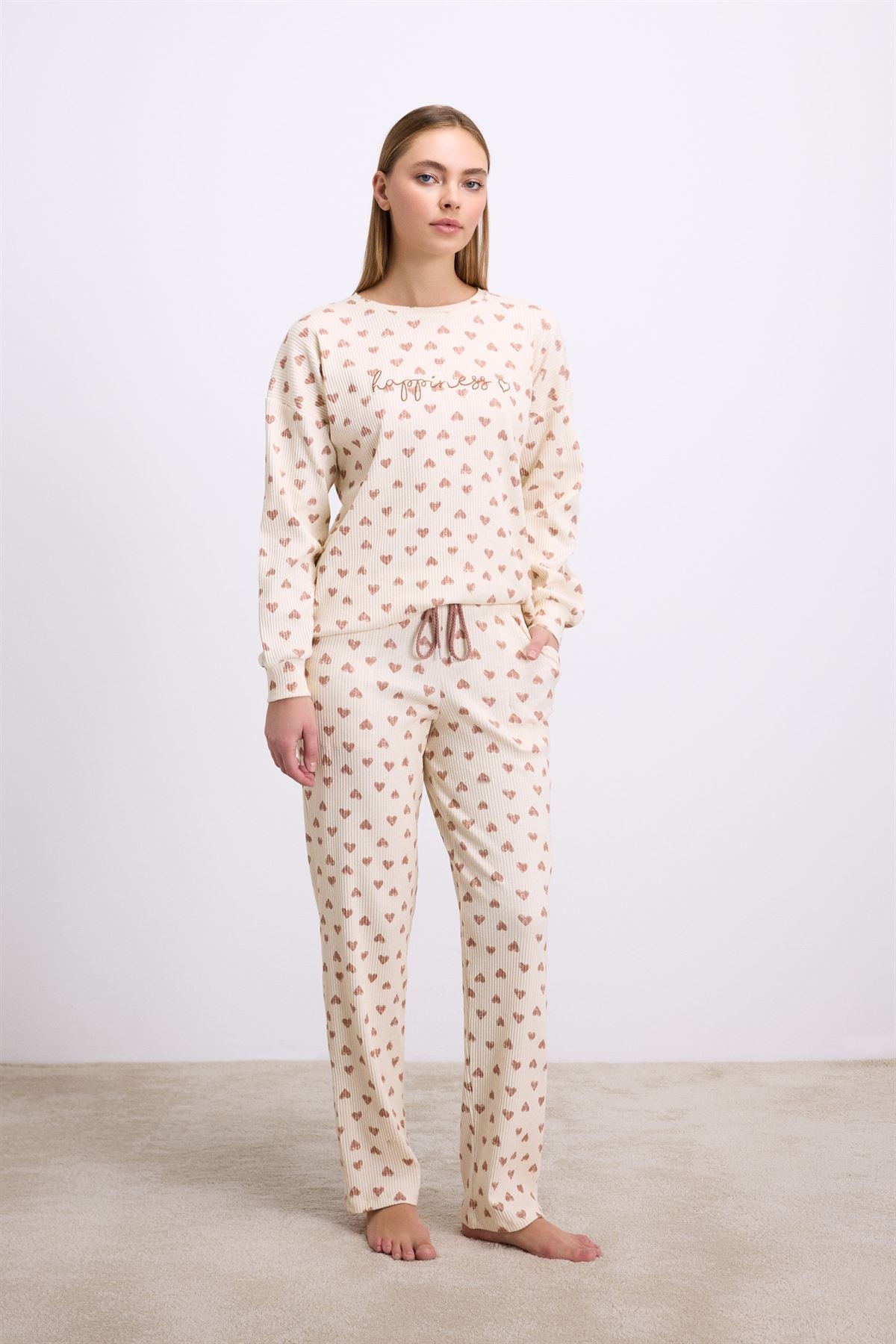 Jasminium 11586 Women's Longsleeve T-Shirt & Pants Set