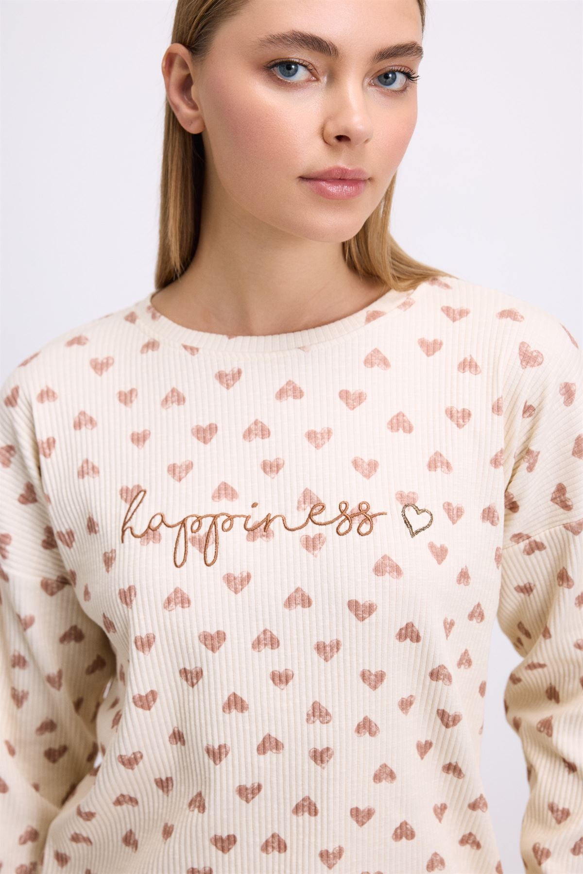 Jasminium 11586 Women's Longsleeve T-Shirt & Pants Set