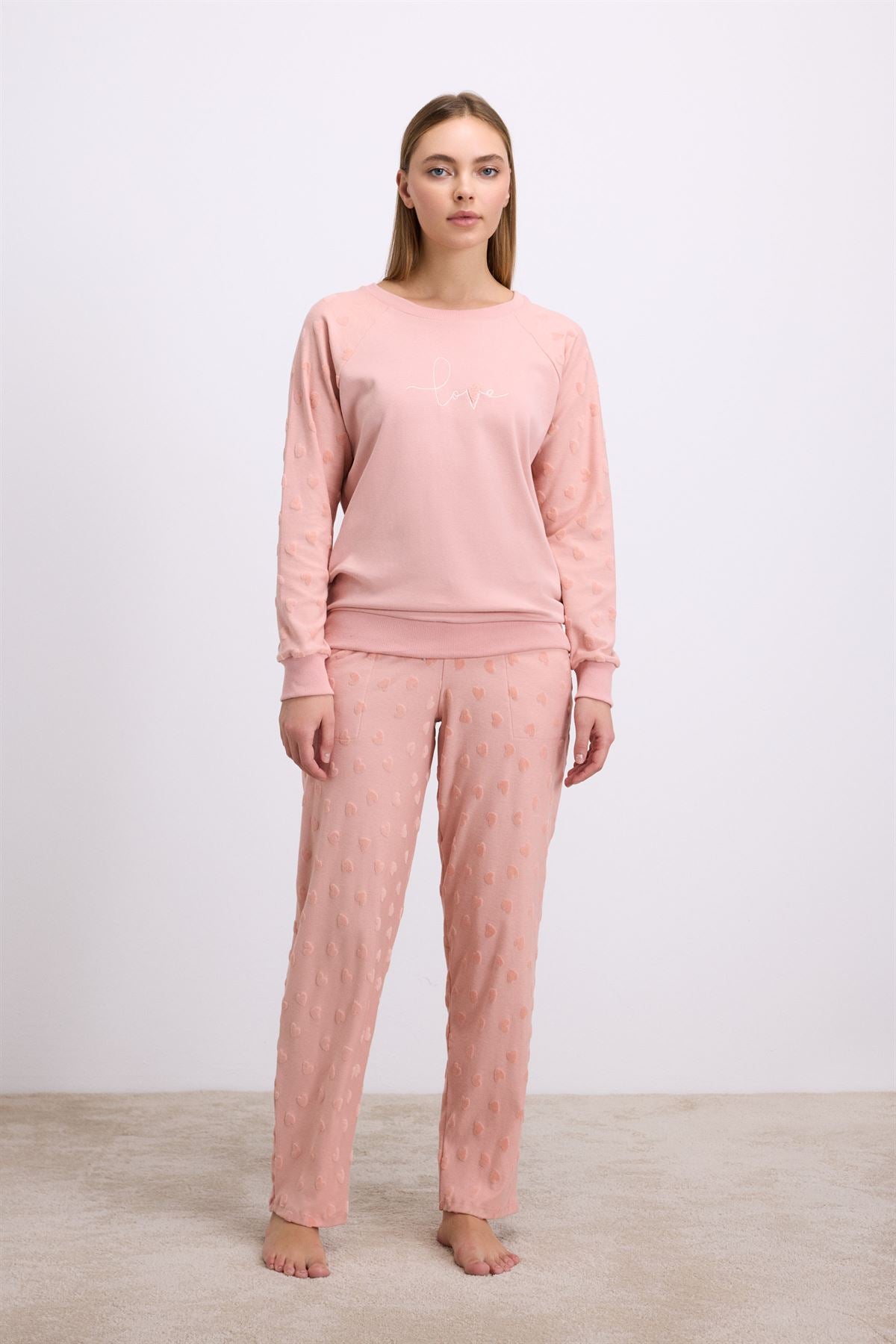 Jasminium 11587 Women's Longsleeve T-Shirt & Pants Set