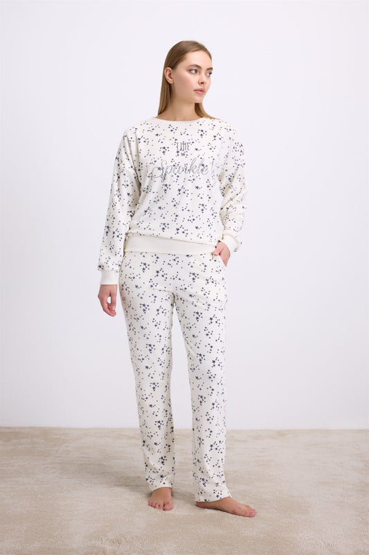 Jacobinia 11592 Women's Longsleeve Sweatshirt & Pants Set