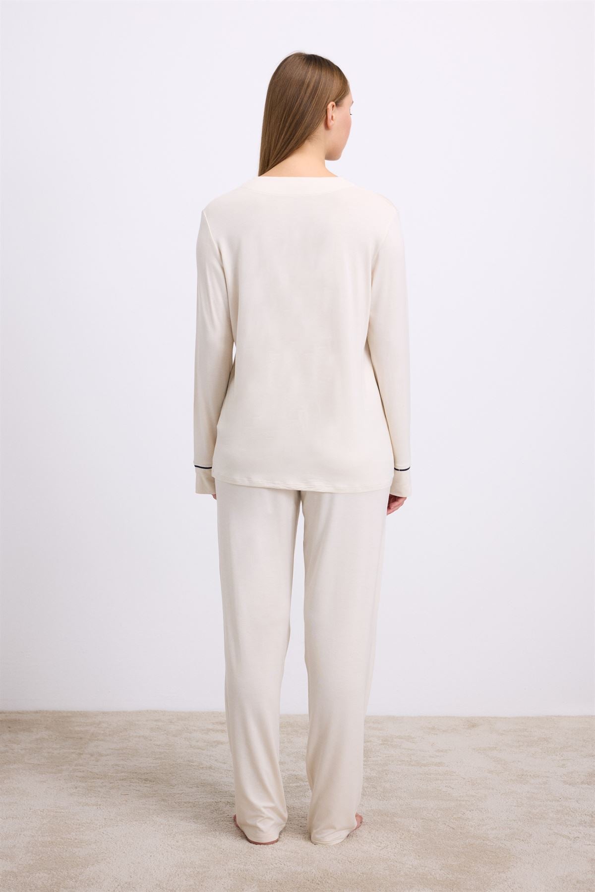 Oleander 11614 Women's Long Sleeve Shirt & Pants Set