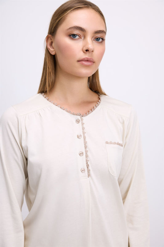 Valerian 11618 Women's Longsleeve T-Shirt & Pants Set