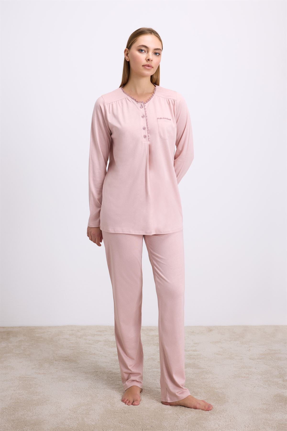 Valerian 11618 Women's Longsleeve T-Shirt & Pants Set