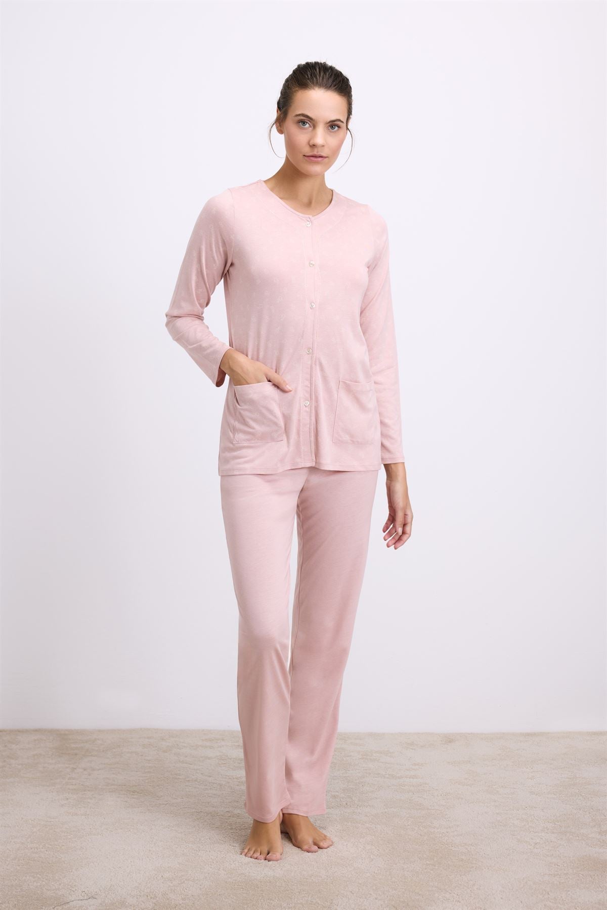 Salvia 11620 Women's Long Sleeve Shirt & Pants Set