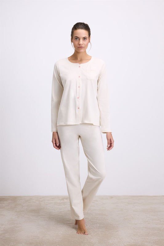 Yucca 11622 Women's Long Sleeve Shirt & Pants Set